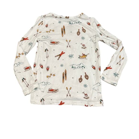 Bellabu Bear Unisex Vintage Holiday Kids Pajamas Size 3T - Picture 3 of 6